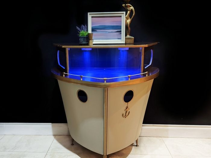 Vintage Boat Bar / Drinks Cabinet