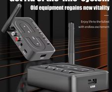 Bluetooth 6.0 Receiver USB Player - Digital to Analog Converter 3.5mm Audio Adapter - AUX. New, Unopened.
