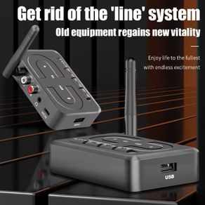 Bluetooth 6.0 Receiver USB Player - Digital to Analog Converter 3.5mm Audio Adapter - AUX. New, Unopened.