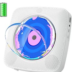 CD Player Portable: Kegaudio CD Players for Home with Speakers & Bluetooth & Remote Control & Removable Dust Cover Desktop & Wall Mounted CD Player with Radio Support USB/AUX Playback Headphone jack