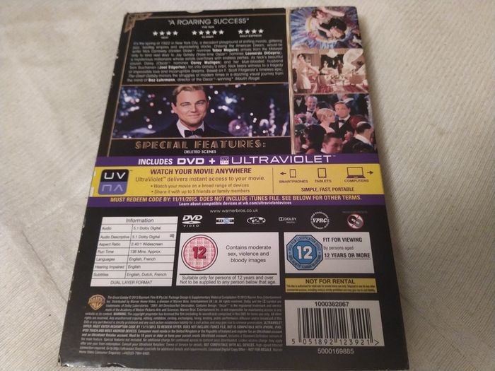 The Great Gatsby Dvd