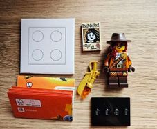 lego col29-4 monster hunter, collectible seriea 29