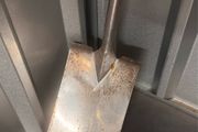 Heavy duty all-steel square shovel
