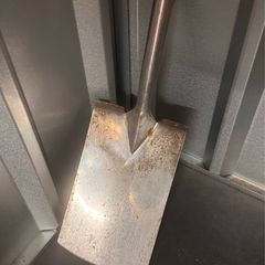 Heavy duty all-steel square shovel