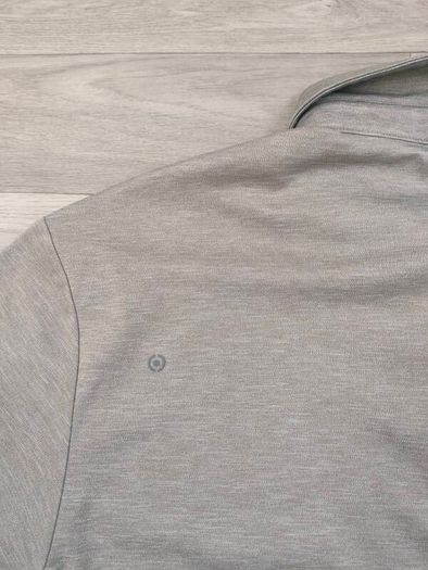 Ping Button Down Long Sleeves Polo Shirt Mens Large