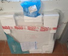 Sonas Kristal Low Profile Square Shower Tray With Waste - 760mm x 760mm