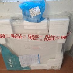 Sonas Kristal Low Profile Square Shower Tray With Waste - 760mm x 760mm