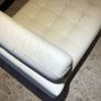 IKEA Landskrona Chaise longue, add-on unit, beige leather Image 10