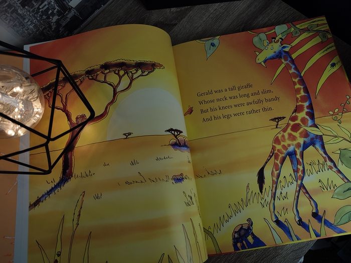 Giraffes Can't Dance ! 20th Anniversary Limited Edition ! Beautiful Hardcover ! 2018 ! by Orchard Books !