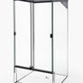 Tall Glass Terrarium With Mesh and Lock Image 4