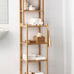 Shelving unit, bamboo,