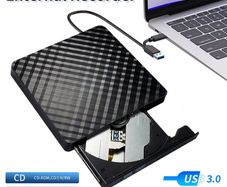 2 in 1 USB 3.0 Type C External DVD RW ROM CD Player Writer Reader Optical Drives for Laptop Desktop Computer Portable DVD Burner