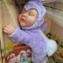 Anne Geddes 9" Lilac Bunny Doll - New In Box (NIB) Image 9
