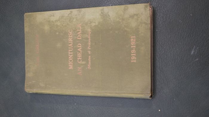 Dail Eireann - Minutes of Proceedings 1919 -1921