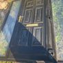 External door & 2 windows upvc black . Image 5
