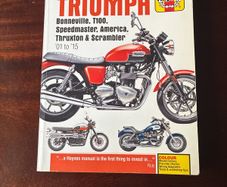 Triumph Bonneville, T100, Speedmaster, America & Thruxton 2001-05 Haynes Manual