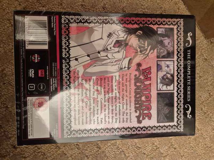 Vampire Knight anime DVD