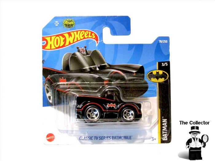 Hot Wheels Batman Classic TV Series Batmobile Tooned Black Diecast Car Brand New Sealed