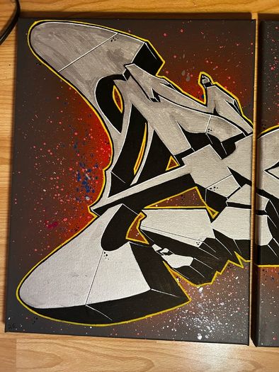 graffiti canvas