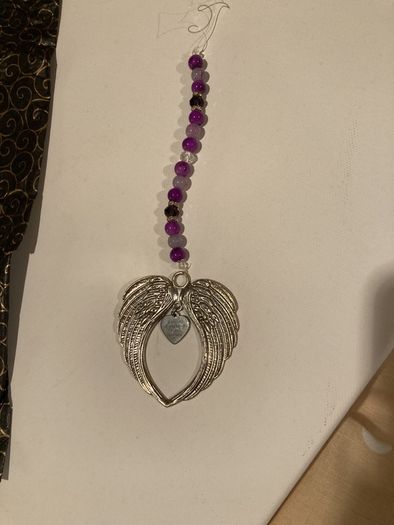 Beautiful Handmade Angel Wings Hanging Decoration