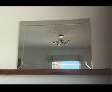 Large mantle mirror