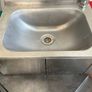 Stainless steel tables & sink Image 2