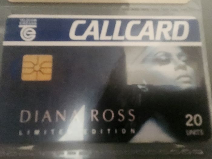 Diana Ross callcard