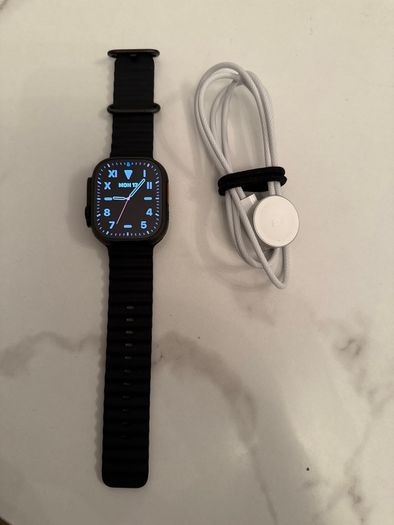 Apple Watch Ultra 3 Black Titanium warranty till 12/05/2027 Like New