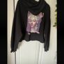 hoodie Zara black hoodie with logo detail medium Image 7