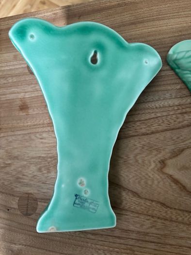 Vintage Burlington Ware Wall Vases