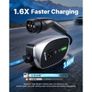 Mobile Wallbox, 3.6 kW 16A, Type 2 Portable EV Charger, Single Phase Electric Vehicle Car Charger with 6 m Charging Cable, Schuko16A Plug, LCD, Adjustable EV Charging Station, IP66 Control Box Image 6