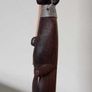 African Genuine Besmo Wooden Hand Carved Tribal Folk Art Figurine Image 3