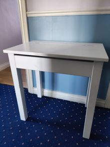 Small toddler desk with storage