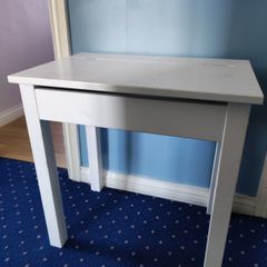 Small toddler desk with storage