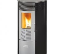 Redonda 8 Black Wood Pellet Stove
