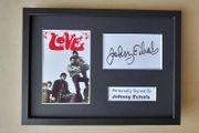 LOVE band framed autograph JOHNNY ECHOLS 60s