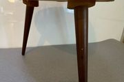 Retro Vintage triangular plant table c1960 (i)