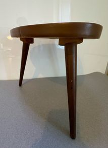Retro Vintage triangular plant table c1960 (i)
