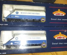 Bachmann Tone Glw Bogie Hopper Wagon Jga Buxton Lime