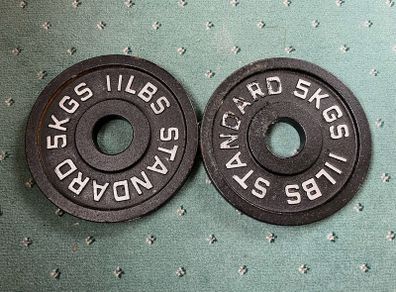 5kg Weight Plate x 2