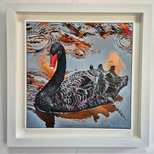 The Guardian of the Lake | Oil Painting | Framed