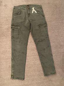 J Brand khaki cargo joggers