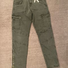 J Brand khaki cargo joggers