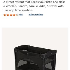 Compact Travel Cot (Joie Kubbie Sleep)