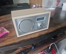 retro radio Bluetooth speaker Silvercrest SRH #C3 (no adapter)
