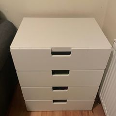 Ikea Stuva White Drawers