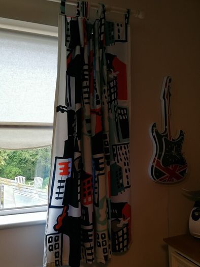 Tab top curtains