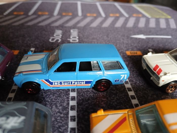 1/64 Hot Wheels Datsun 510 Wagon Lot x 7, Mystery Models, 5 Pack Loose Vgc