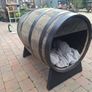 Oak barrel dog kennel Image 8