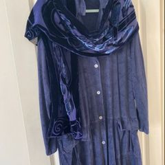 COAT. Designer Occasion Coat scarf optional